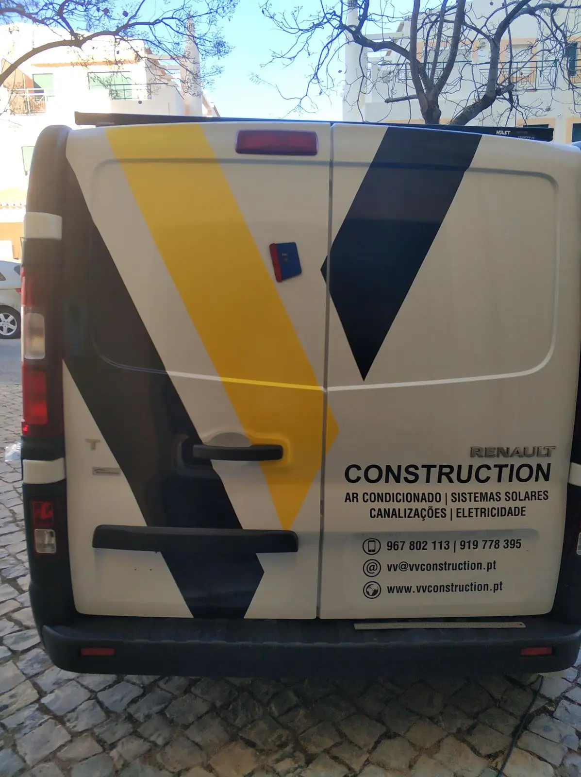 Carrinha VV Construction, fotografia 1